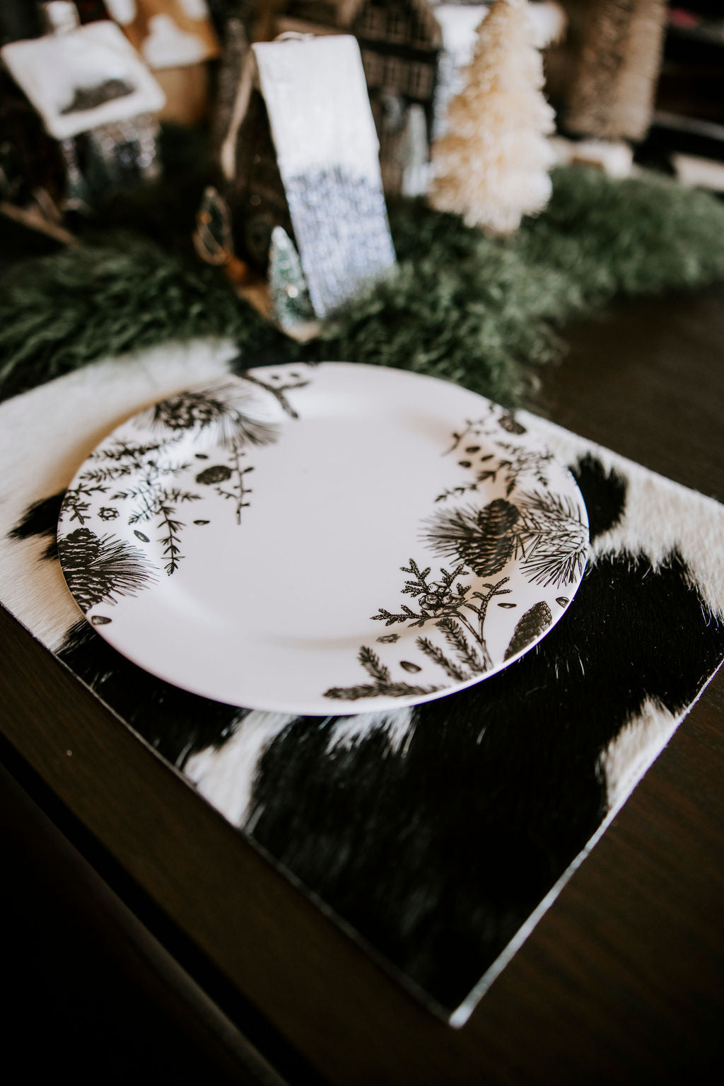 Genuine Cowhide Placemat - 2 Colors