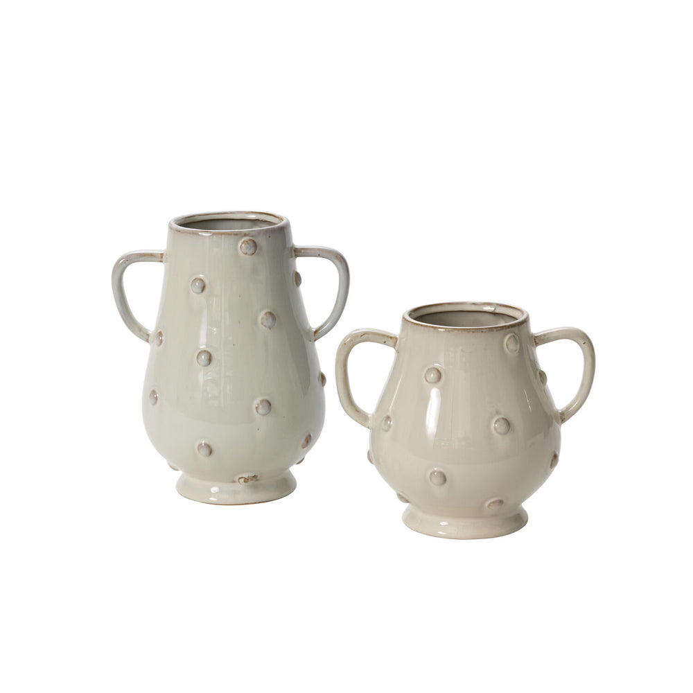 Glossy Raised Dots Vase - 2 Sizes