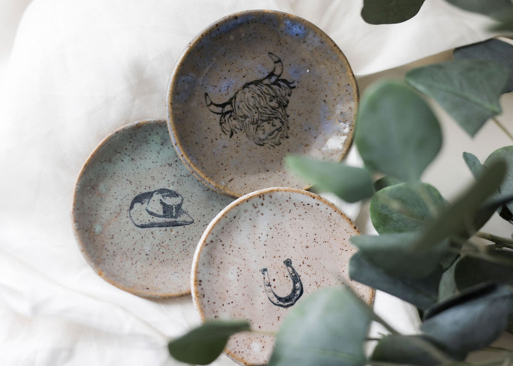 Handmade Western Mini Plate - 8 Styles