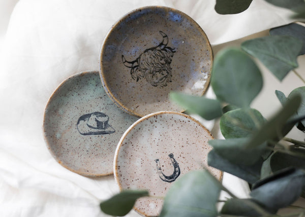 Handmade Western Mini Plate - 8 Styles