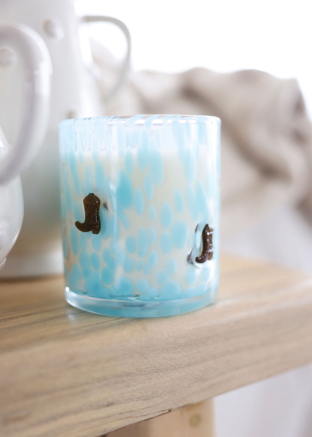 Handcrafted Cowboy Boot Candle