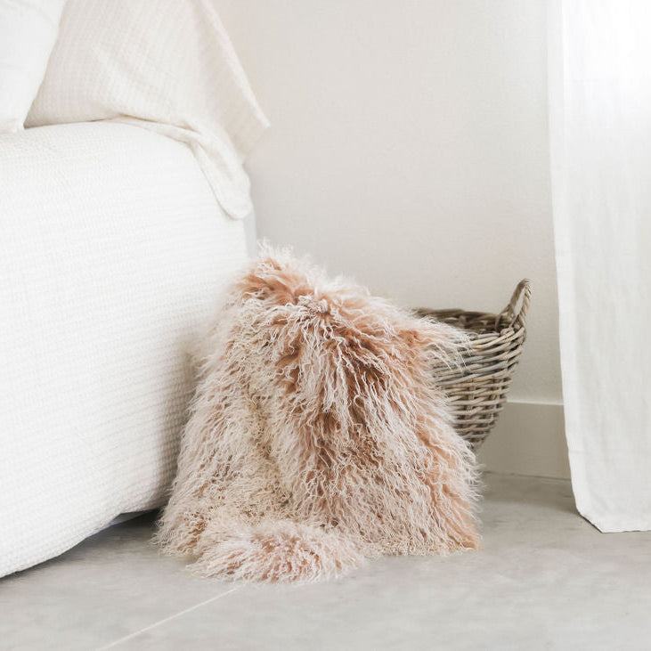Handwoven Footed Rattan Basket