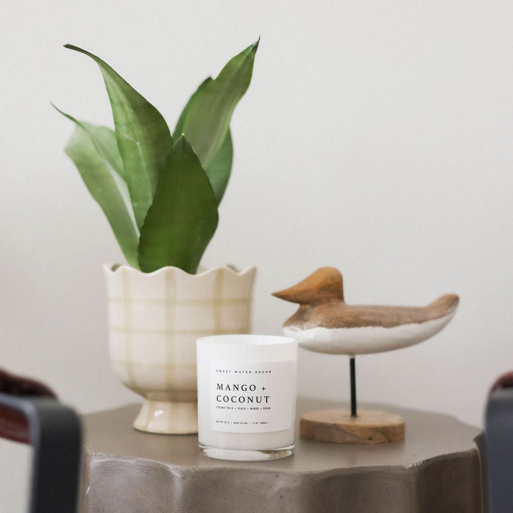 Clear Jar Soy Candle - 3 Scents