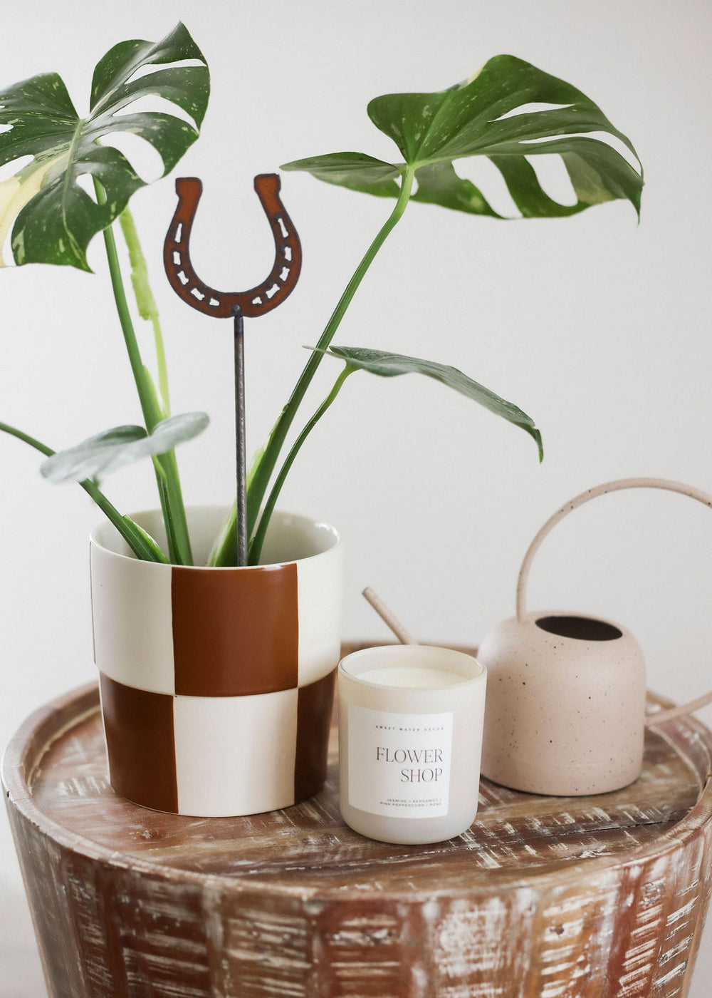 Classic Checkered Pot - 2 Sizes