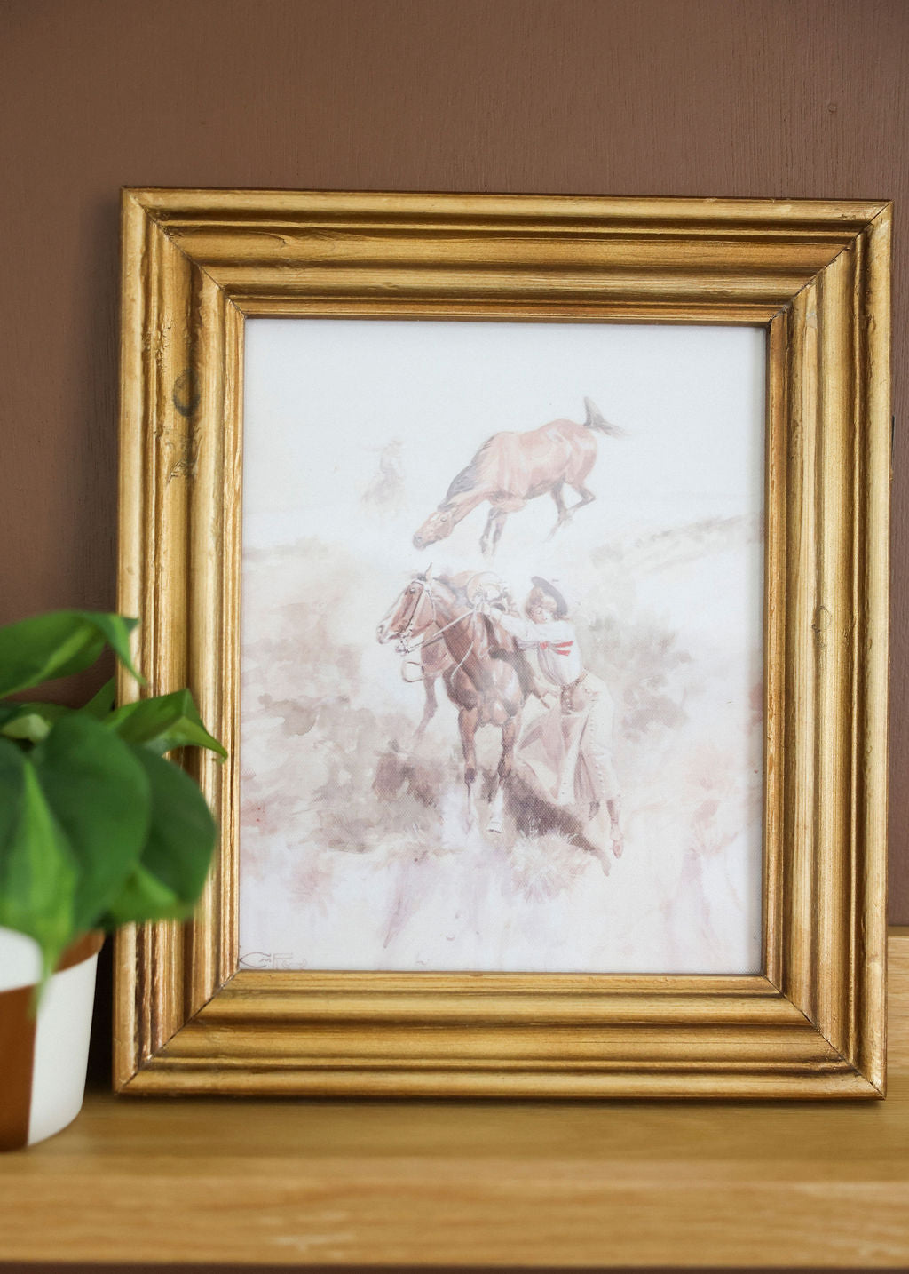 Cowgirl Rodeo Framed Print- 2 Styles
