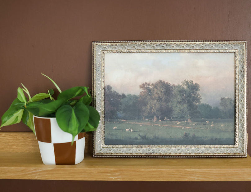 Sheep Farm Framed Artwork - 4 Sizes