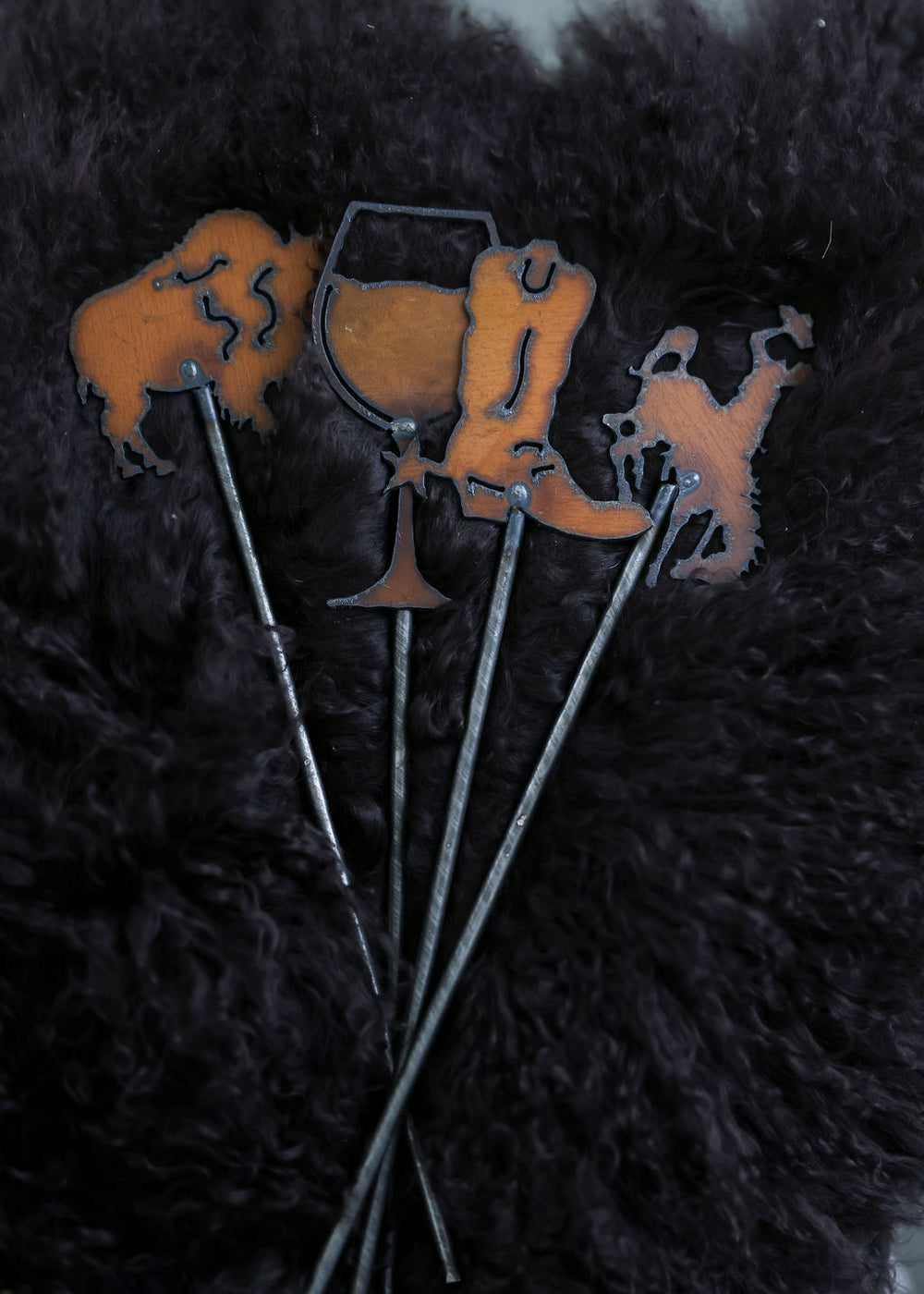 Handcrafted Iron Plant Stake - 5 Styles