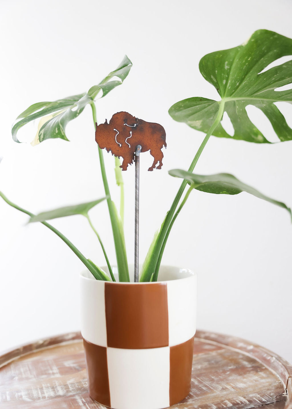 Classic Checkered Pot - 2 Sizes