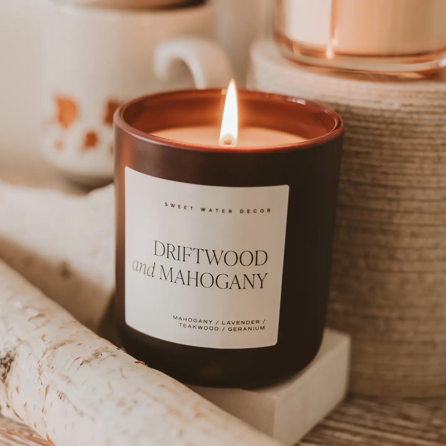 Matte Jar Soy Candle - Fall Scents