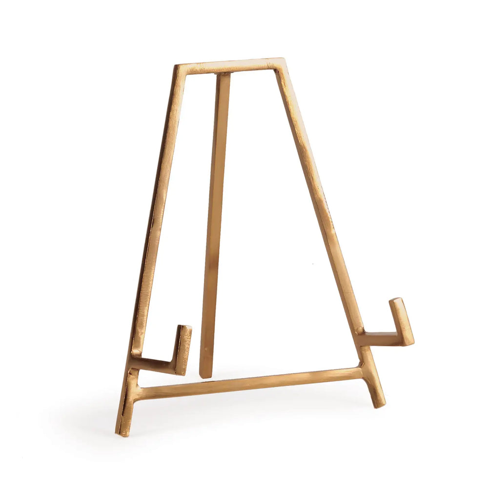 Brushed Gold Metal Easel