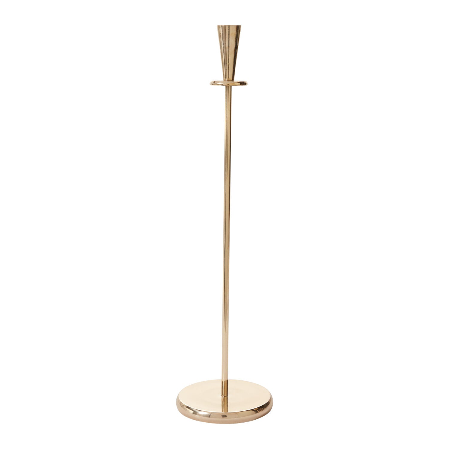 Shiny Flared Candle Holders - 3 Sizes