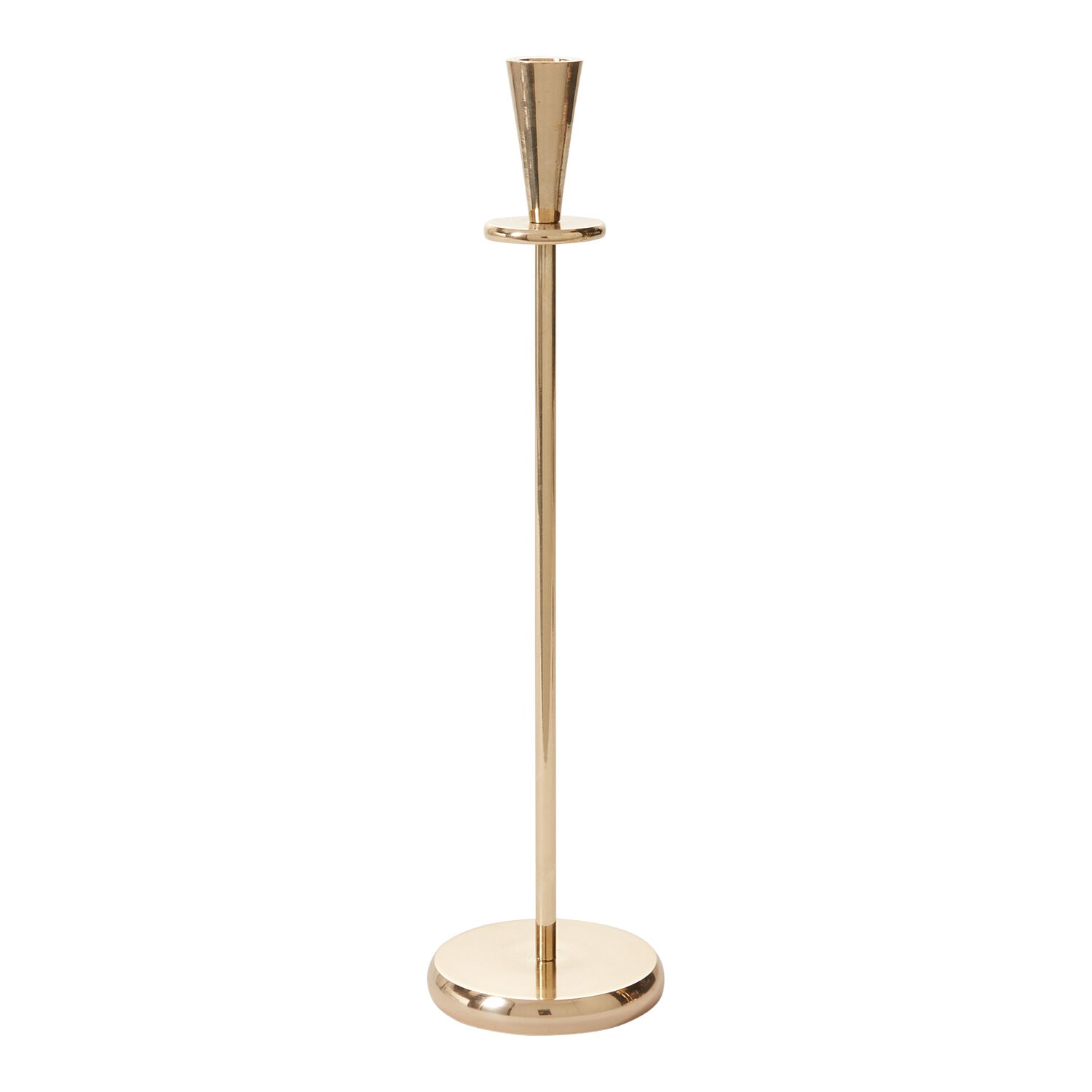 Shiny Flared Candle Holders - 3 Sizes