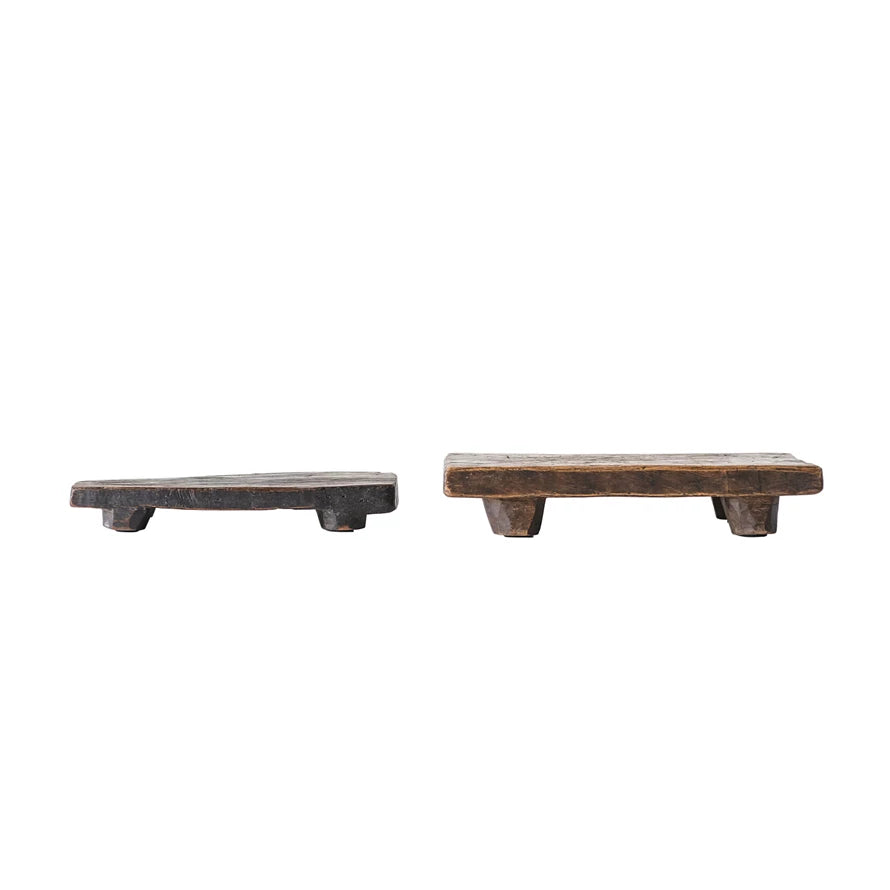 Found Wood Pedestal - 2 Sizes