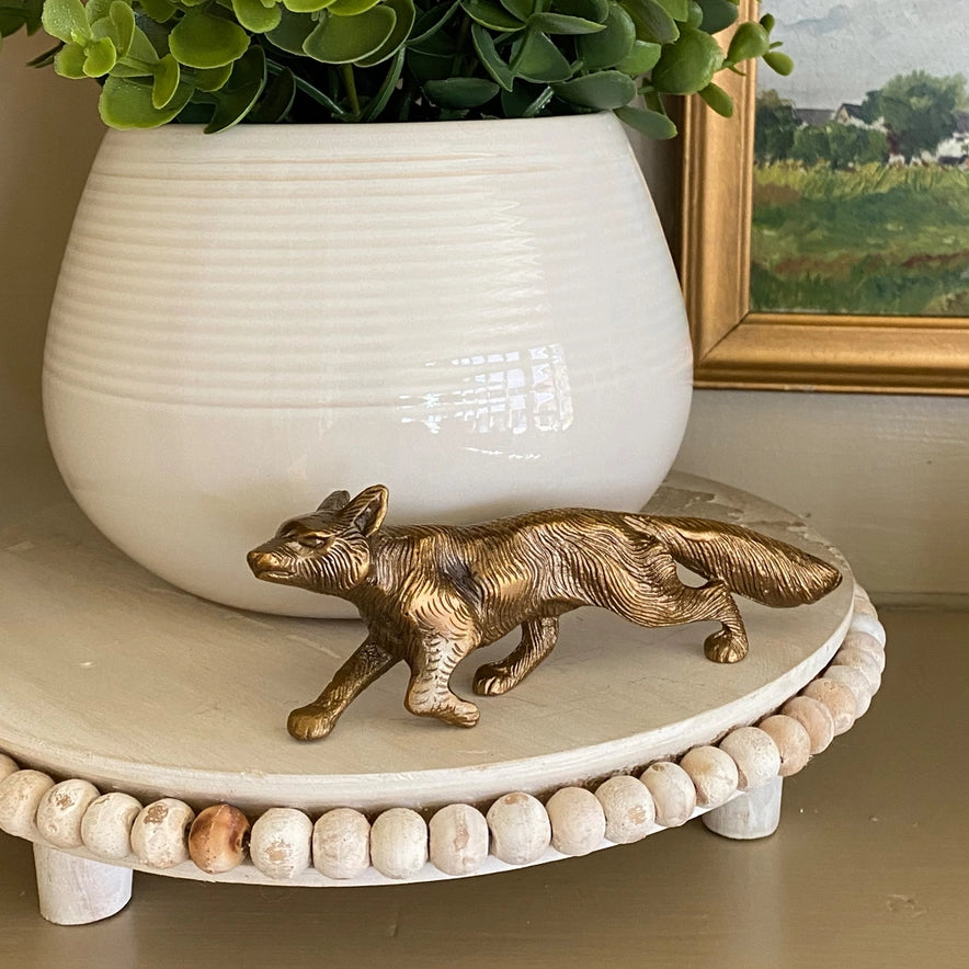Solid Brass Fox - 2 Styles