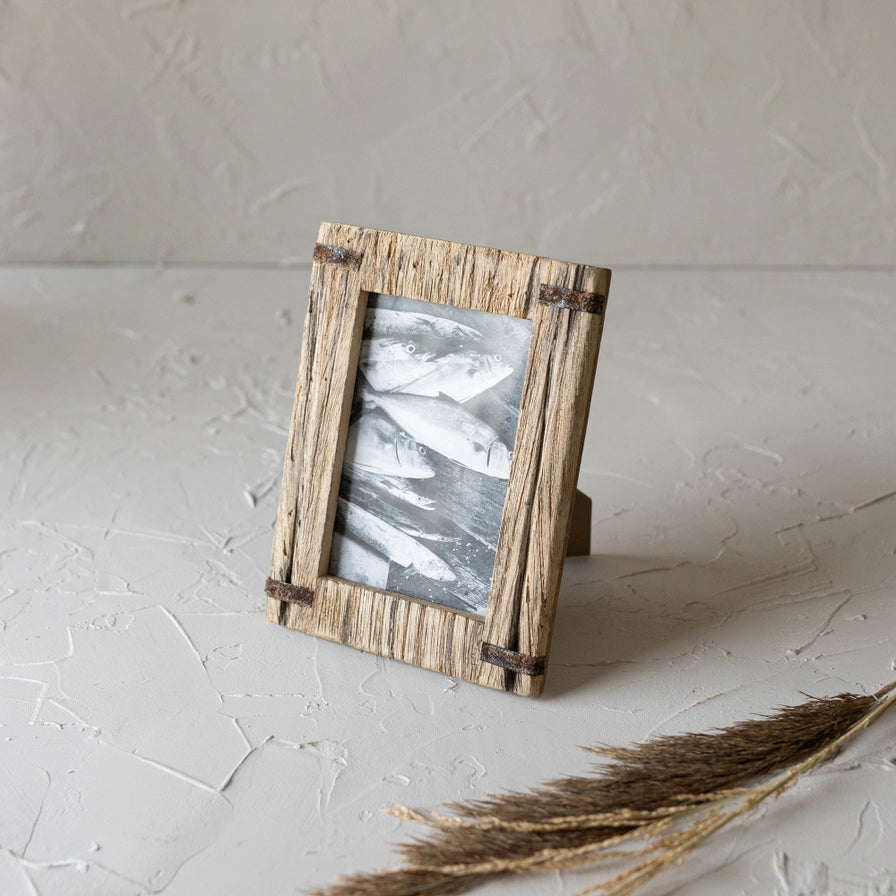Rustic Driftwood Photo Frame