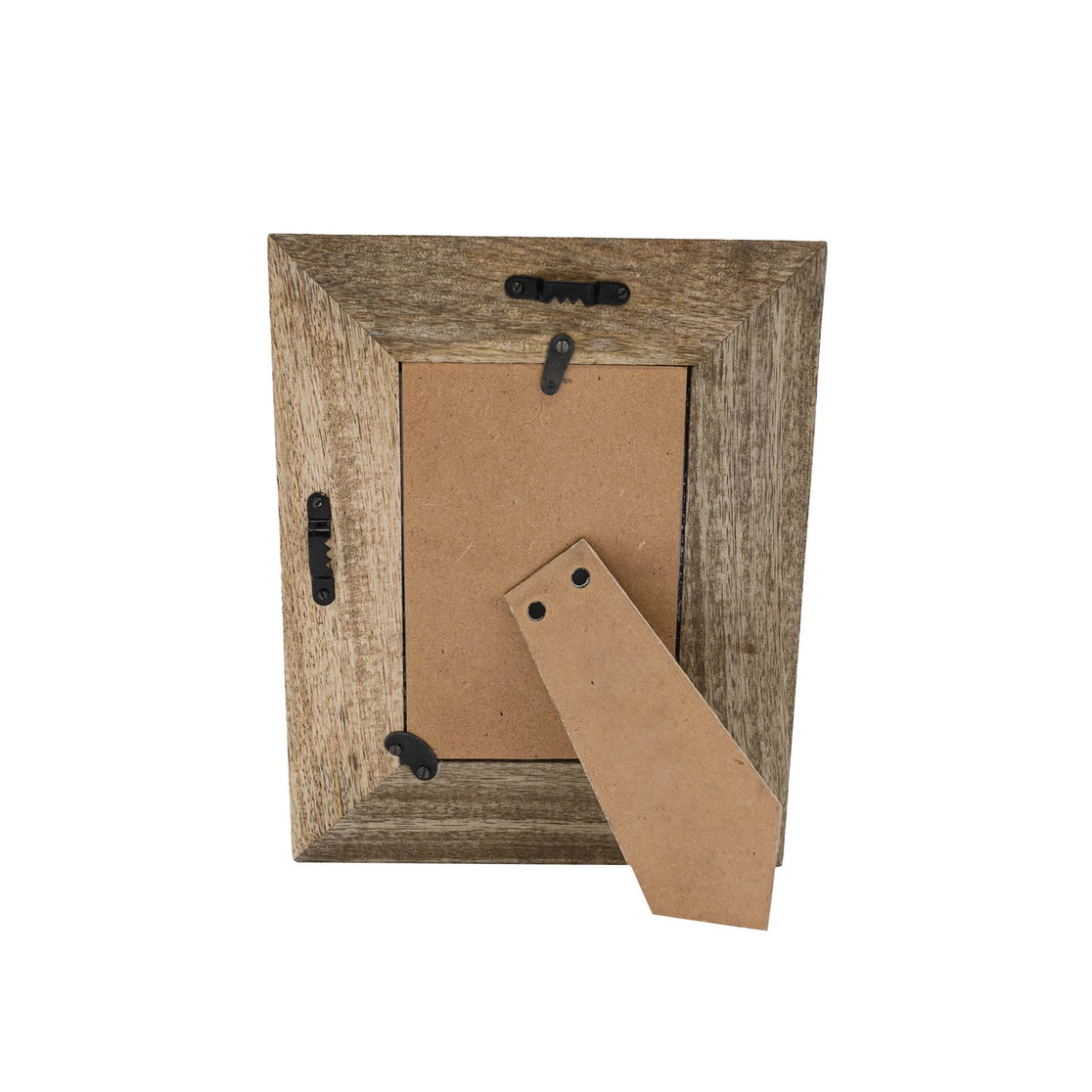 Hand Carved Southwestern Geometric Photo Frame