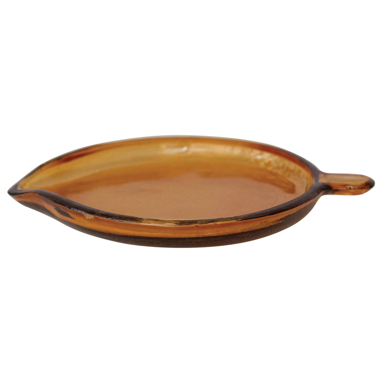 Glass Leaf Spoon Rest