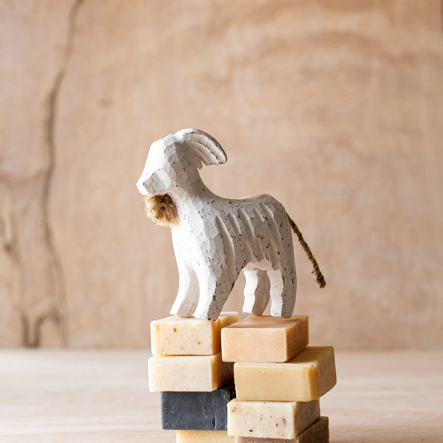 Wood + Jute Figurine - 2 Styles