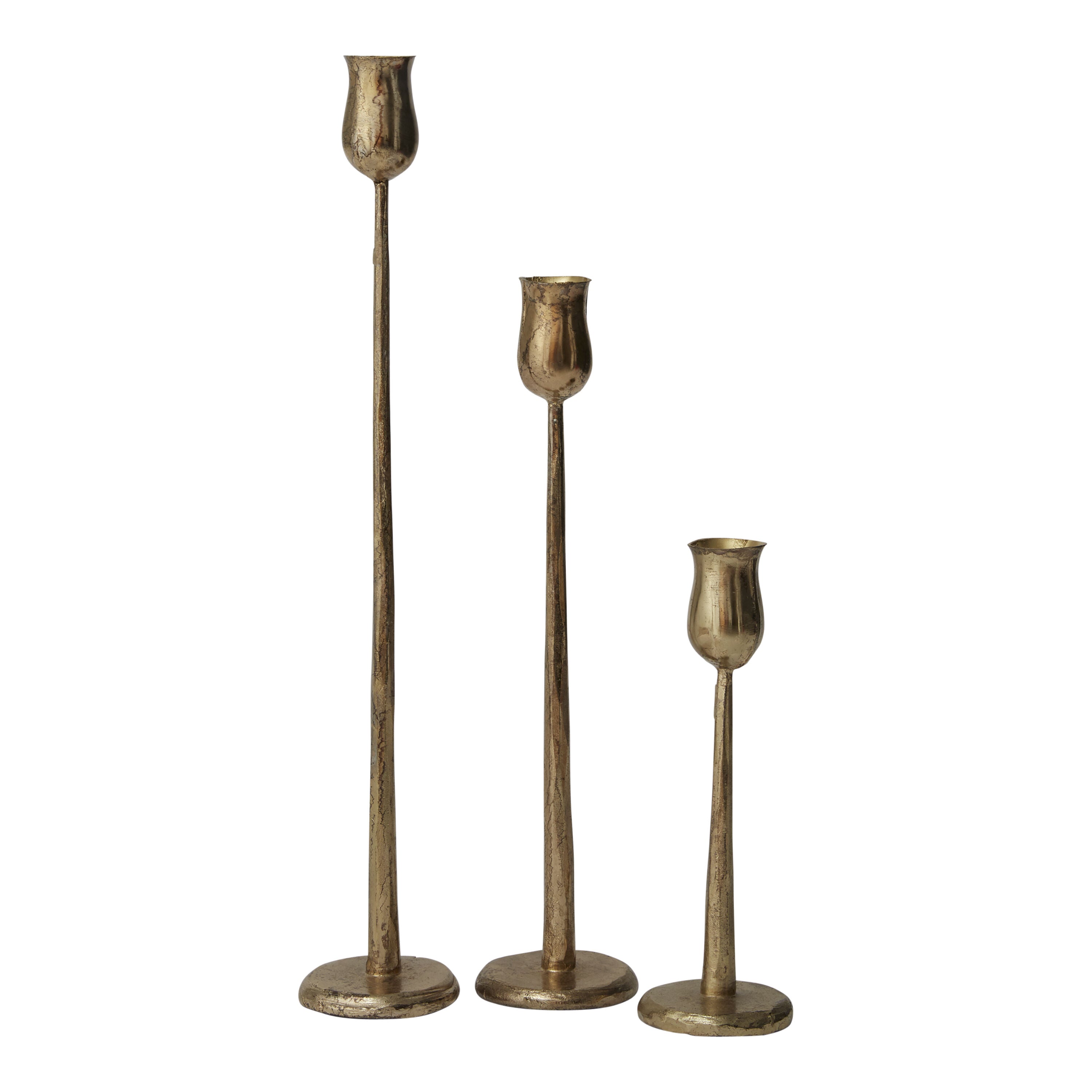 Simple Tulip Candlestick Holder - 3 Sizes