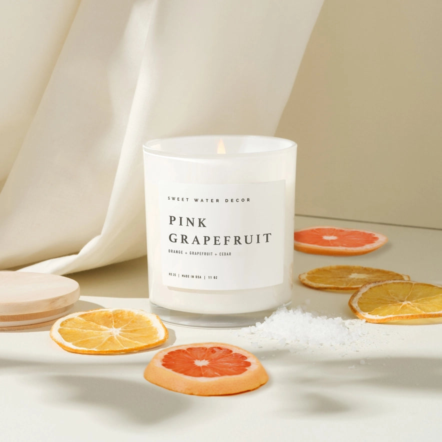 Clear Jar Soy Candle - 3 Scents
