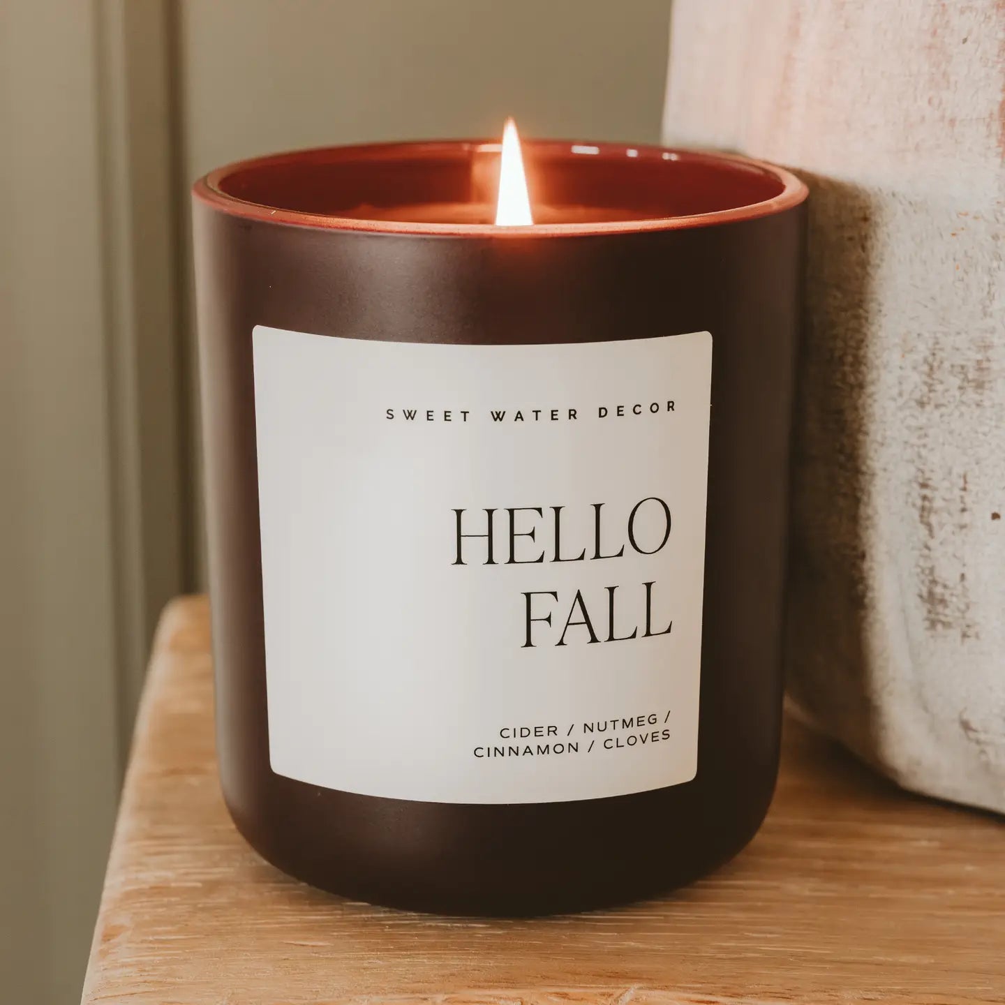 Matte Jar Soy Candle - Fall Scents