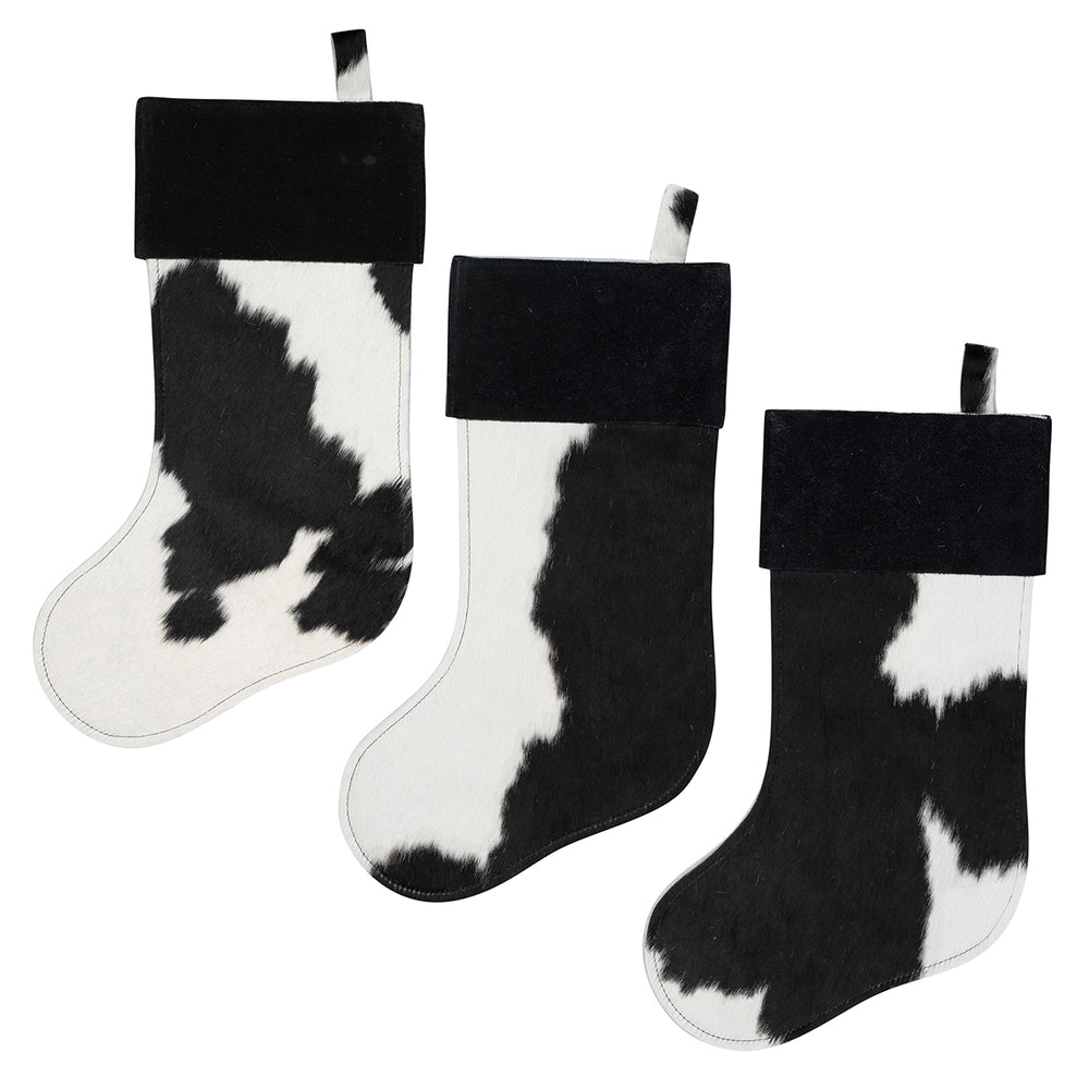 Cowhide Stocking - 5 Colors