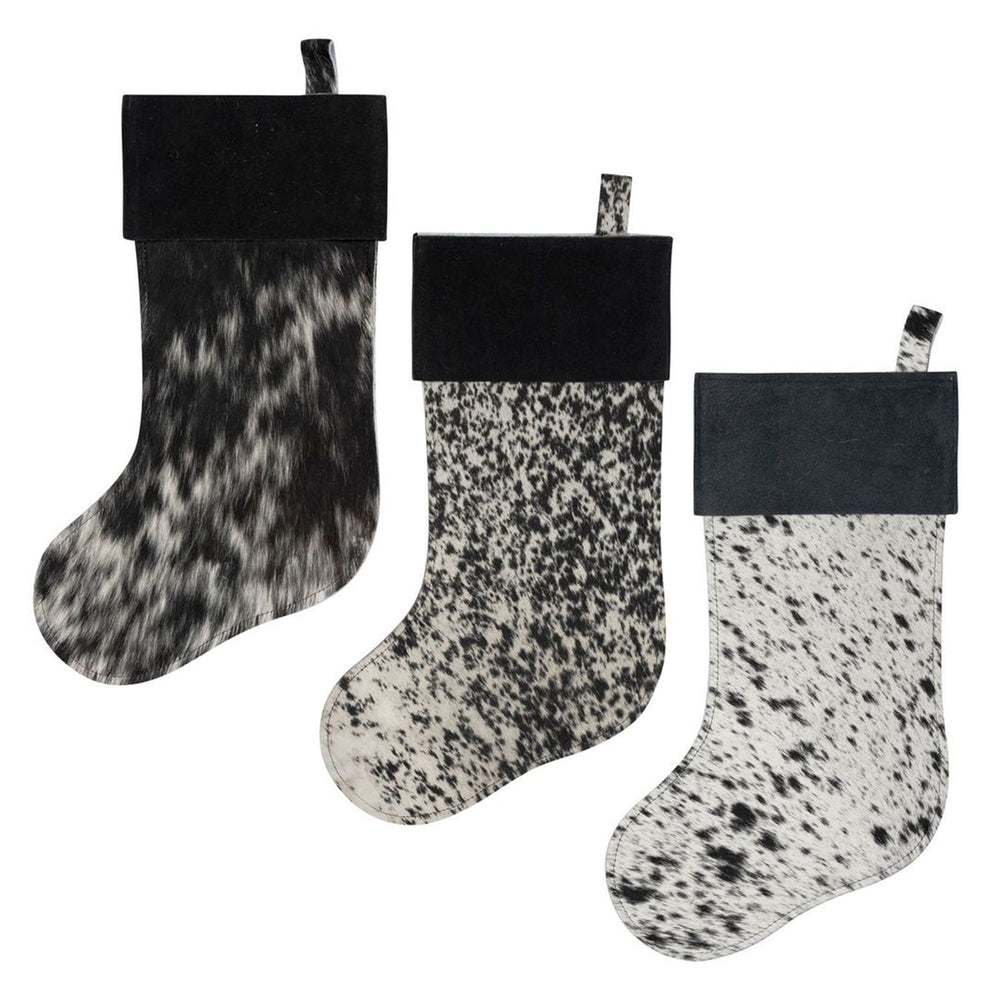 Cowhide Stocking - 5 Colors