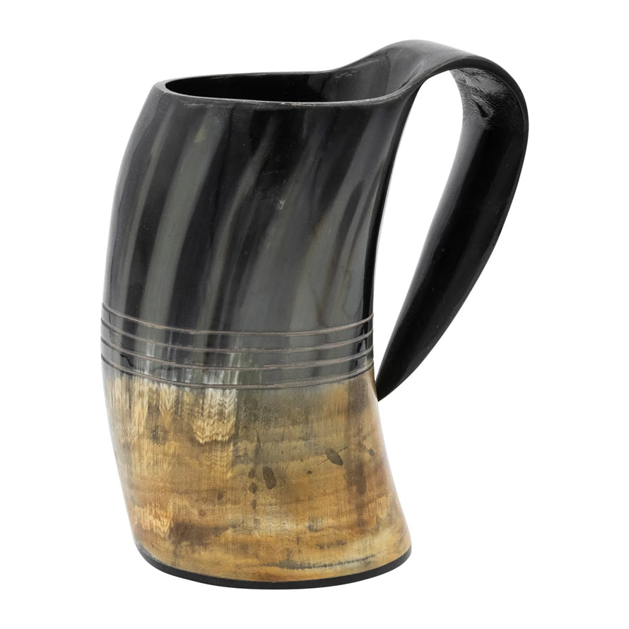 Natural Horn Decorative Pitcher