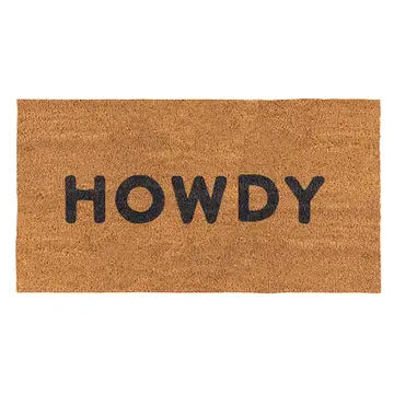 Howdy Coir Fiber Doormat