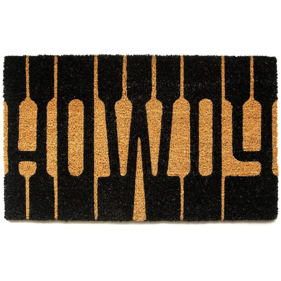 Elongated Howdy Doormat