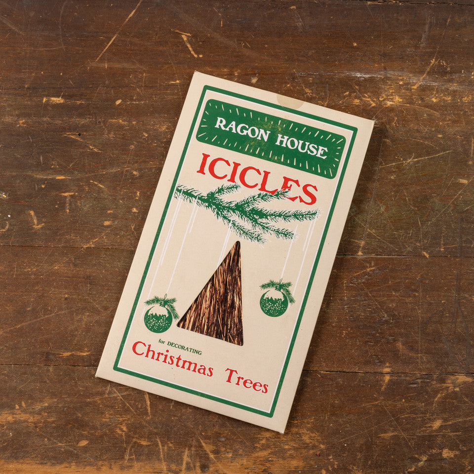 Metallic Tinsel Icicles - 3 Colors
