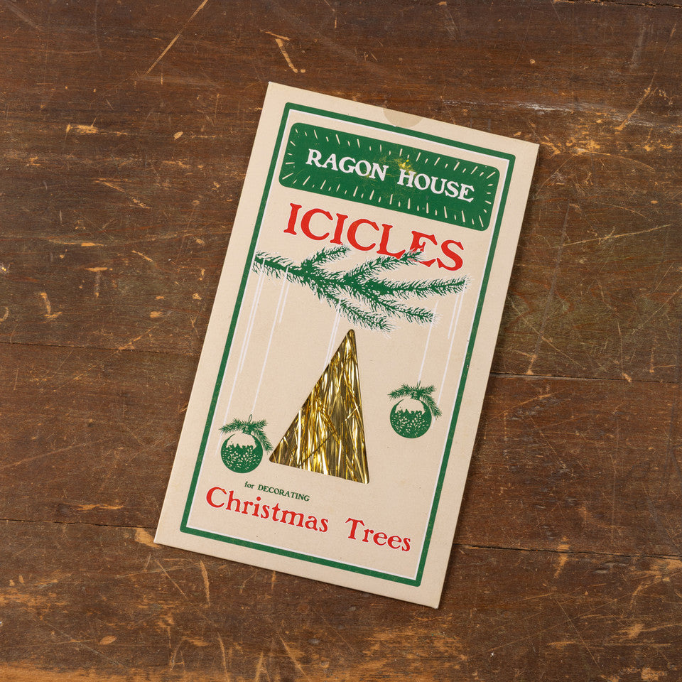 Metallic Tinsel Icicles - 3 Colors
