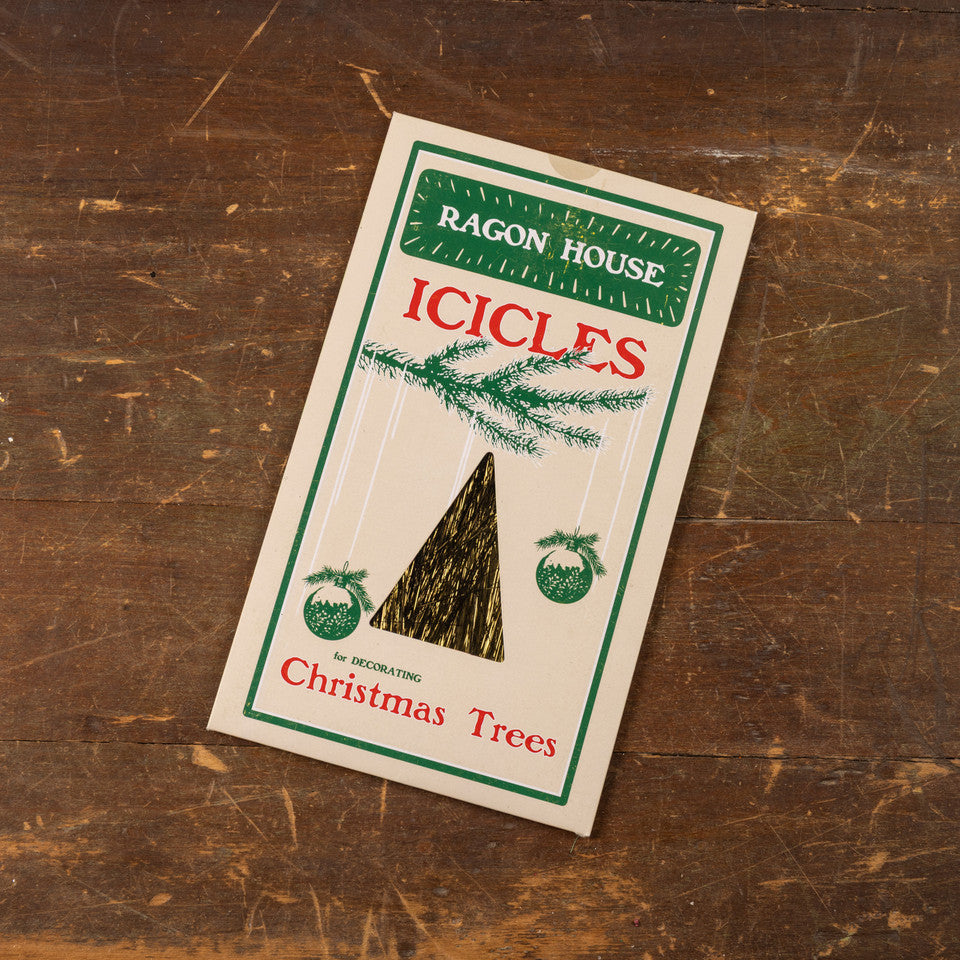Metallic Tinsel Icicles - 3 Colors