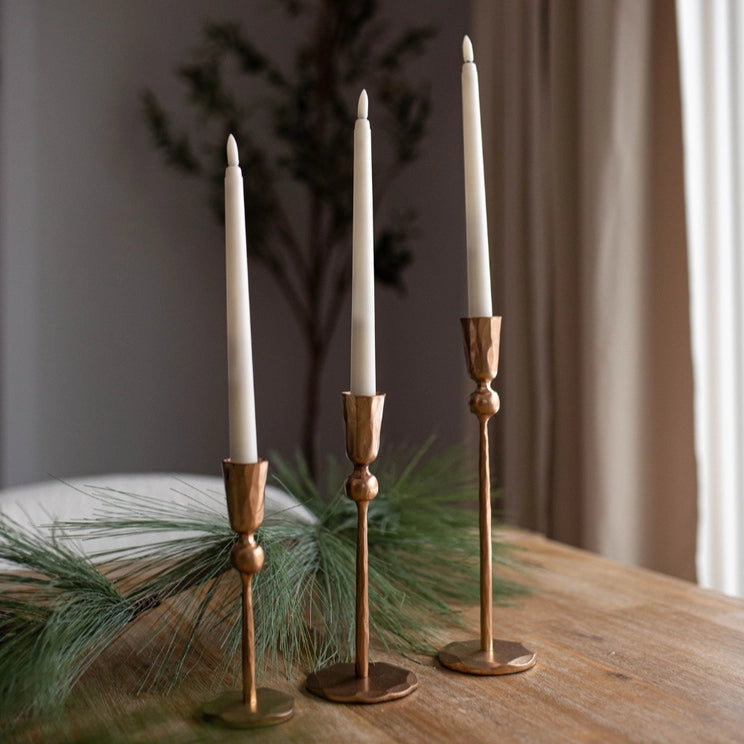 Iron Taper Candle Stick Holders - 3 Sizes