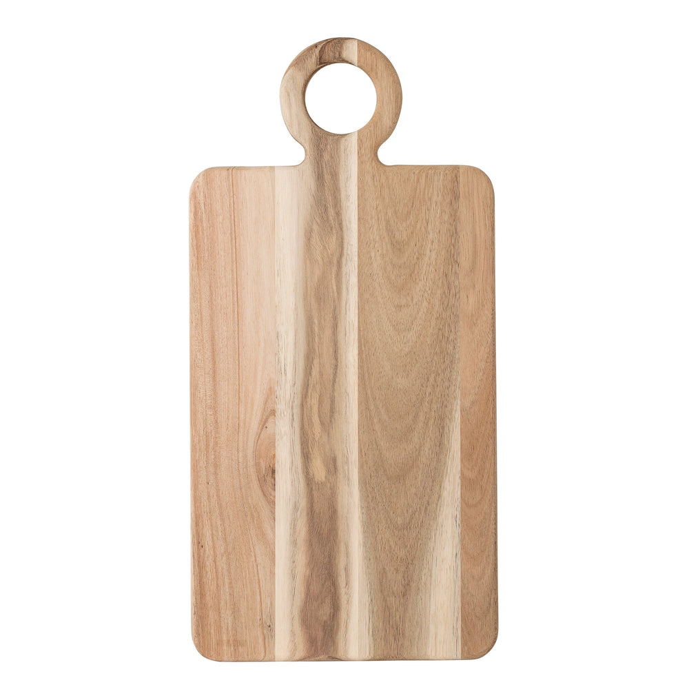 Acacia Wood Serving Board w/Circular Handle