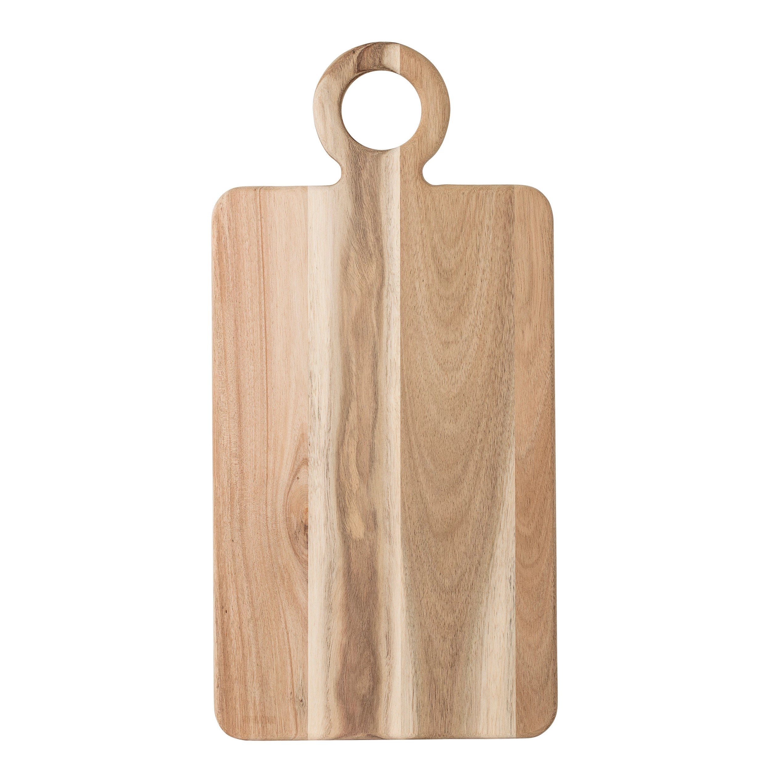 Acacia Wood Serving Board w/Circular Handle