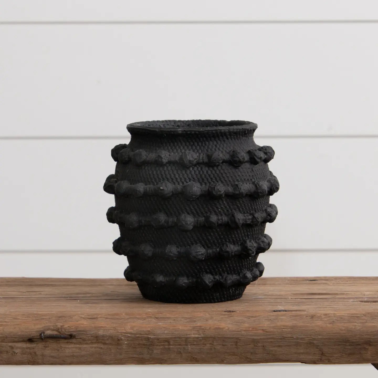 Knotted Cement Vase