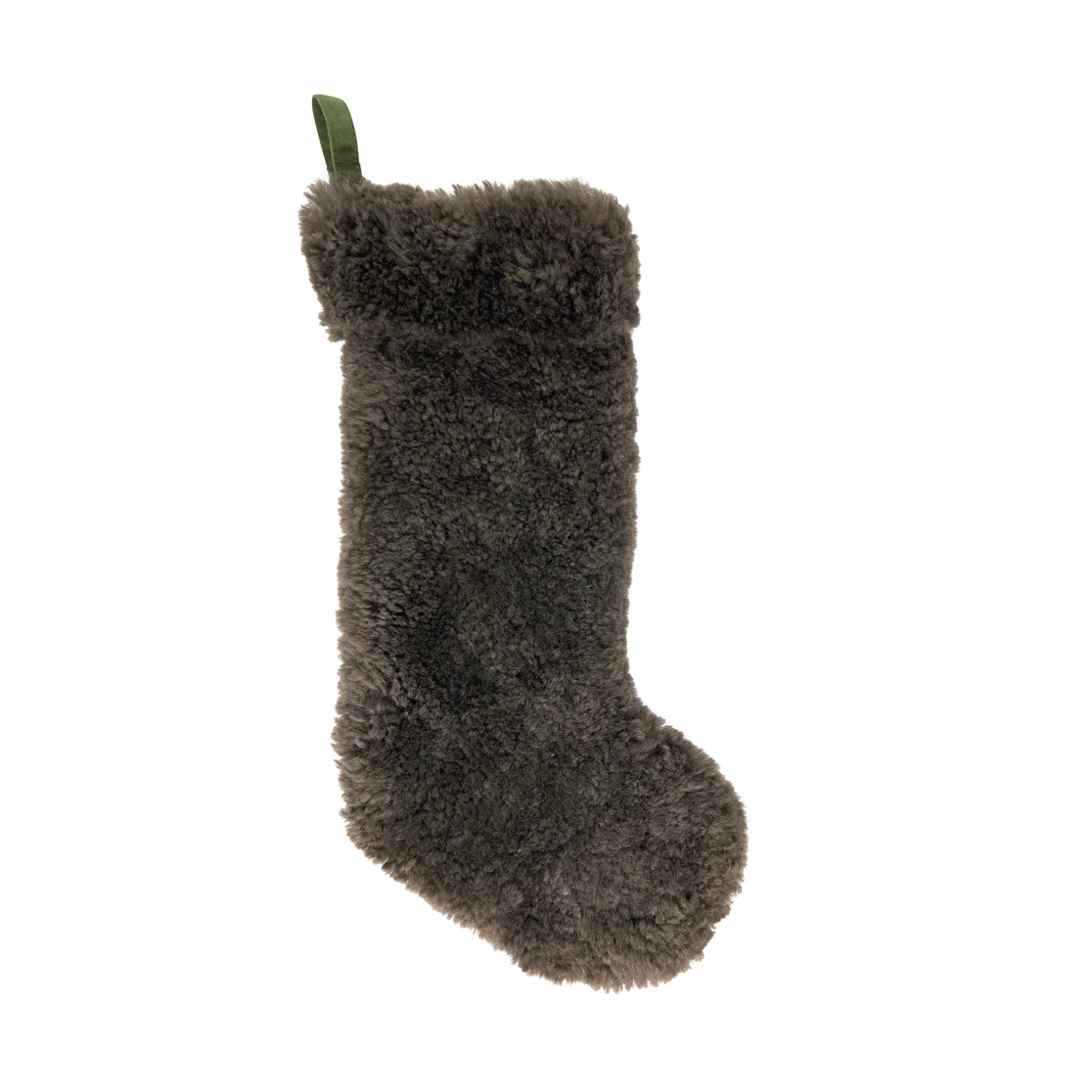 Natural Lamb Fur Stocking - 3 Colors