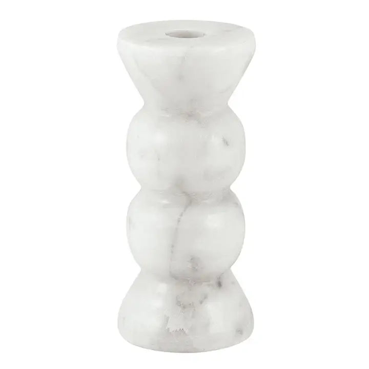Bubble Marble Candlestick Holder