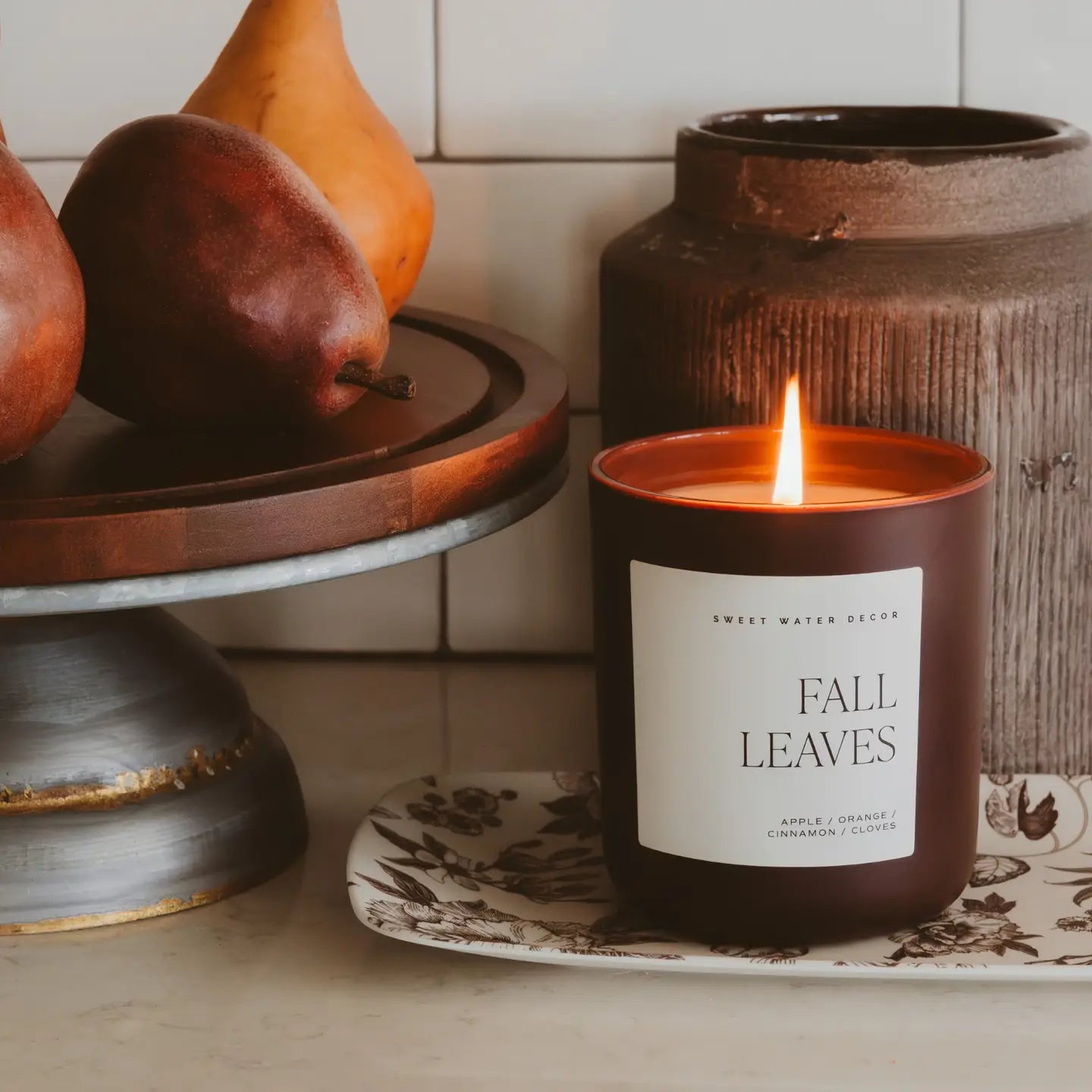 Matte Jar Soy Candle - Fall Scents