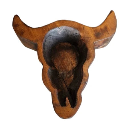 Handcrafted Longhorn Dough Bowl - 2 Sizes