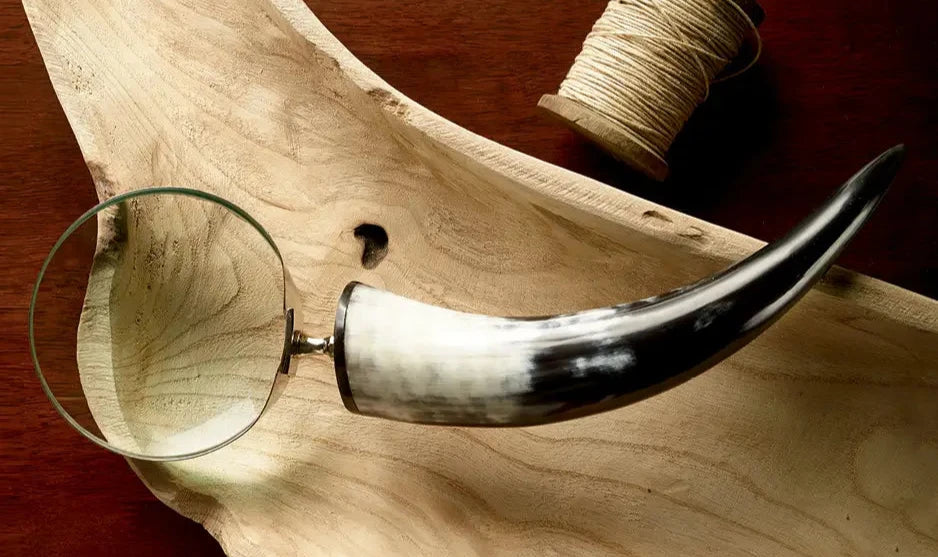 Natural Horn Magnifying Glass