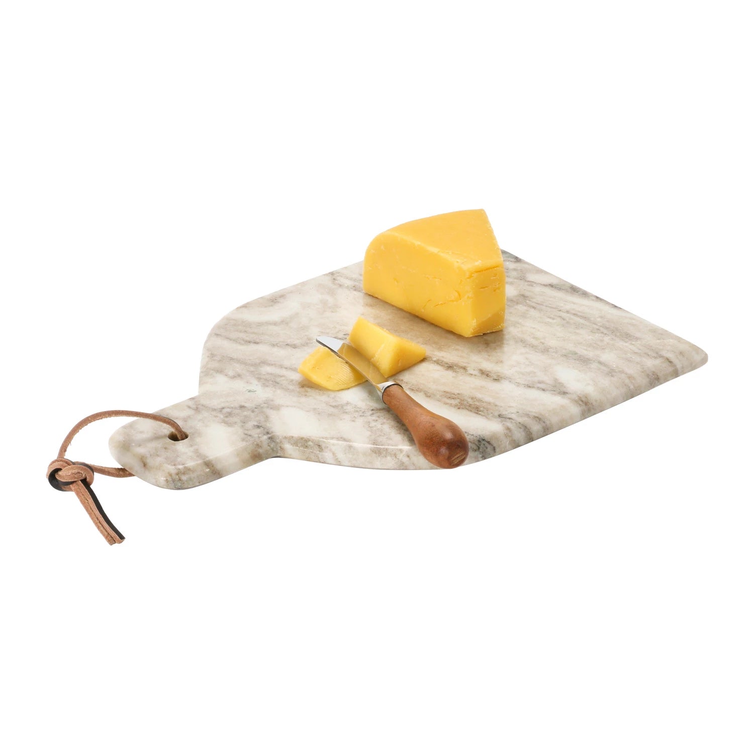 Marble Cheese Board with Canape Knife