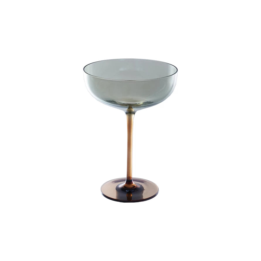 Iridescent Martini Glass