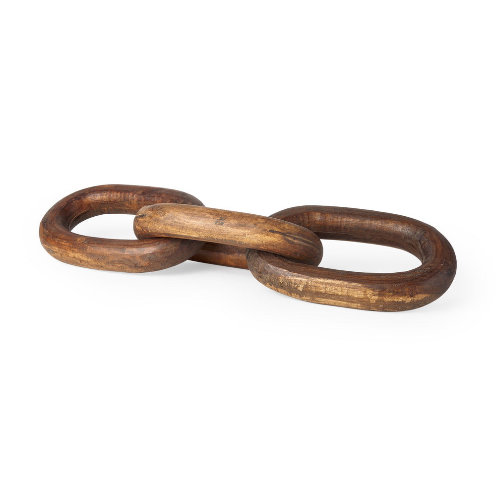 Oversized Wood Chain Link - 3 Colors
