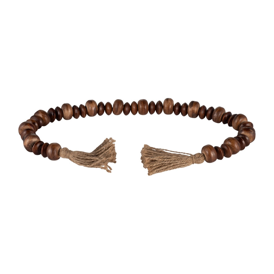Handcrafted Wooden Bead Rope