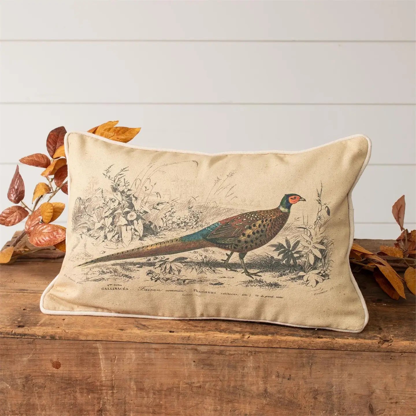 Pheasant Lumbar Pillow