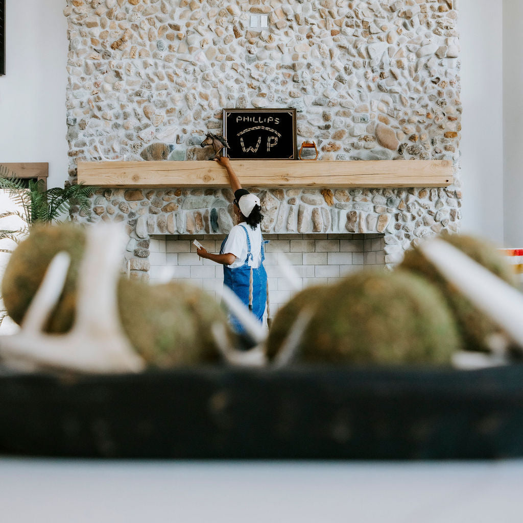 Decorative Moss Balls - Set of 3