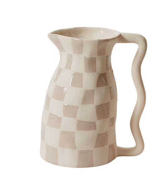 Wavy Checkerboard Drinkware - 2 Styles