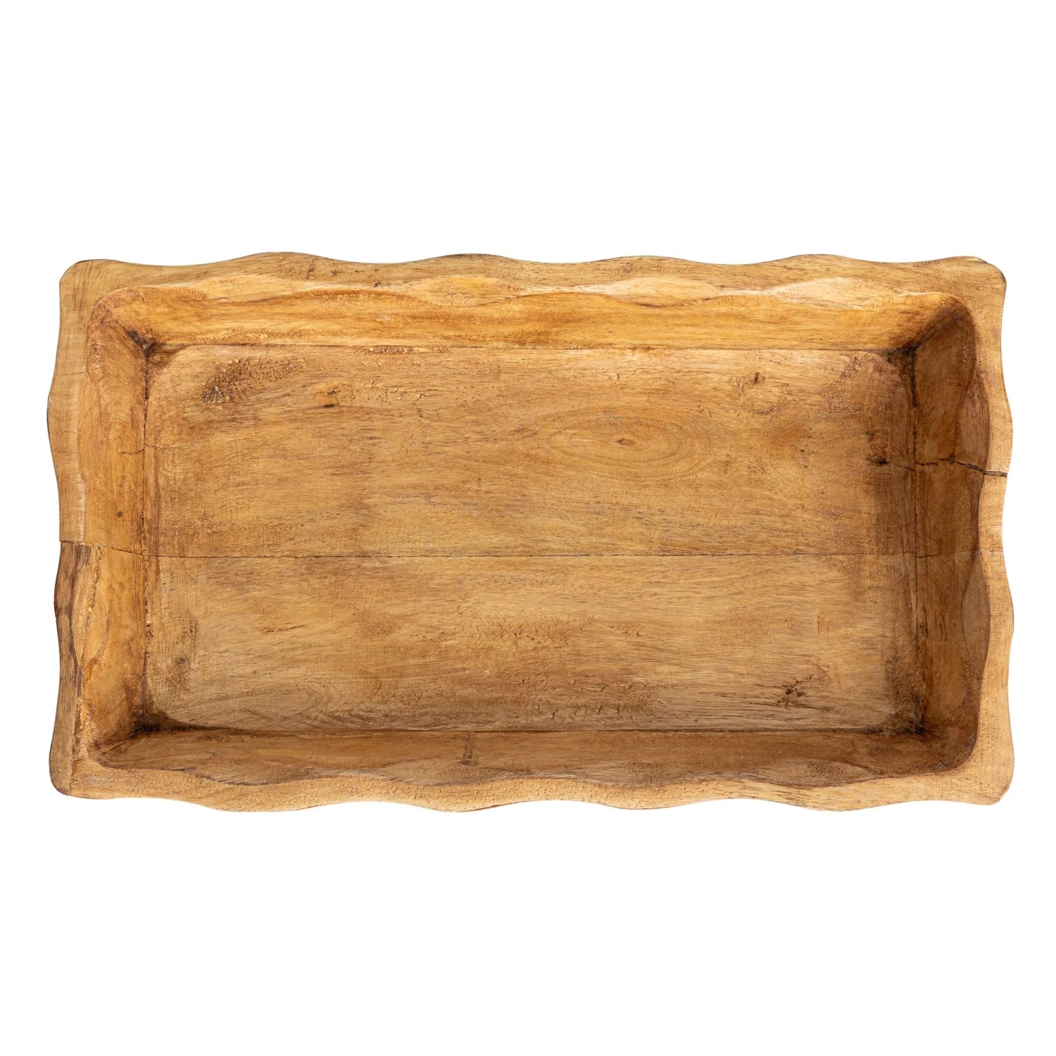 Raised Scalloped Edge Tray